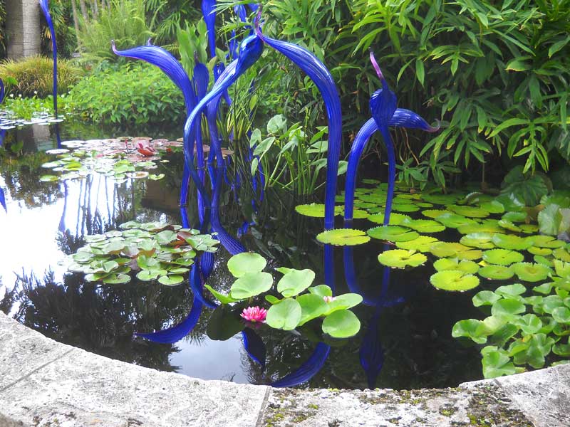 Chihuly sculpture at Fairchild Tropical Garden